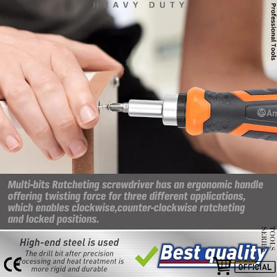 Picture of DingQi 22 Pcs Security Bit Set Driver Tool Ratchet Screwdriver Bits Set For Multipurpose Usage