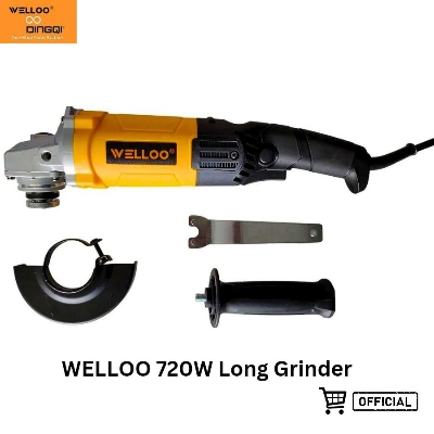 Picture of WELLOO Angle Grinder Machine Heavy Duty (industrial) (6 Months Warranty) (Angle Grinder 4'' 720 watt)