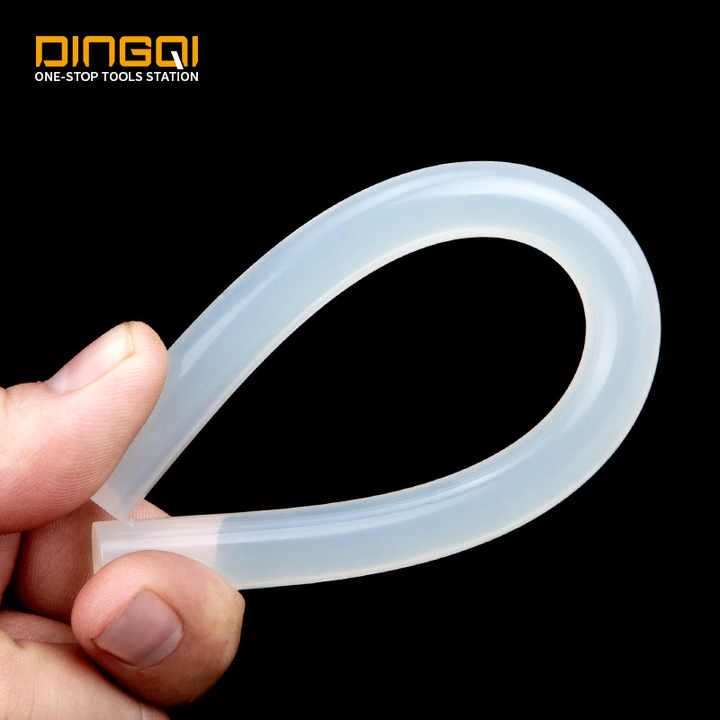 Picture of DINGQI 10pcs 150mm 100% transparent hot melt glue stick adhesive stick with ready stock
