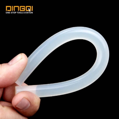 Picture of DINGQI 10pcs 150mm 100% transparent hot melt glue stick adhesive stick with ready stock
