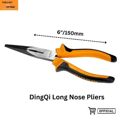 Picture of DingQi High Quality 6Inch DingQi Long Nose Pliers for Multipurpose Usage