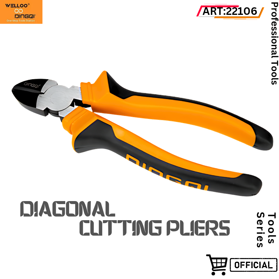 Picture of DingQi high quality 6Inch cutting diagonal pliers for Multipurpose Usage