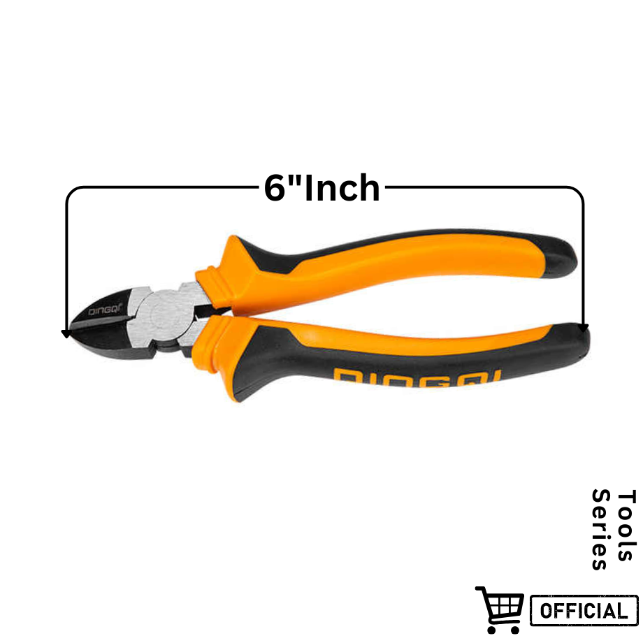 Picture of DingQi high quality 6Inch cutting diagonal pliers for Multipurpose Usage