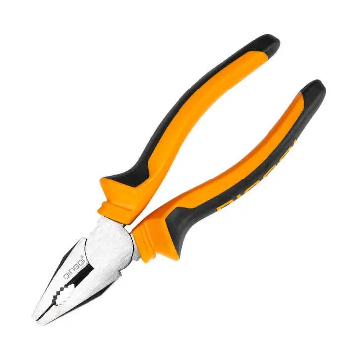 Picture of DingQi high quality universal 6Inch combination pliers with rubber handle for Multipurpose Usageo