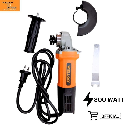 Picture of WELLOO Angle Grinder Electric 100mm 800W Polishing Machine Spare parts mini grinder Spindle Thread