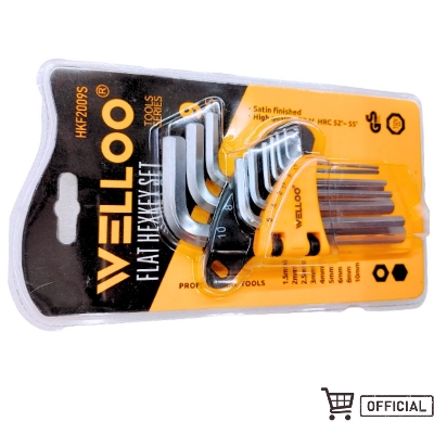 Picture of WELLOO Allen Hex Key Short 9Pcs Set