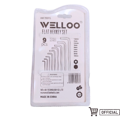 Picture of WELLOO Allen Hex Key Short 9Pcs Set