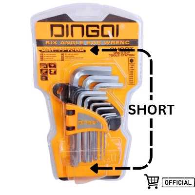 Picture of DingQi Allen Hex Key Short 9Pcs Set