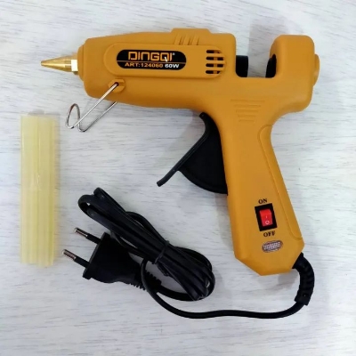 Picture of Melt Glue Gun DingQi 20Watt Proffesional Tools With 10pcs Gluestick for Multipurpose Usage