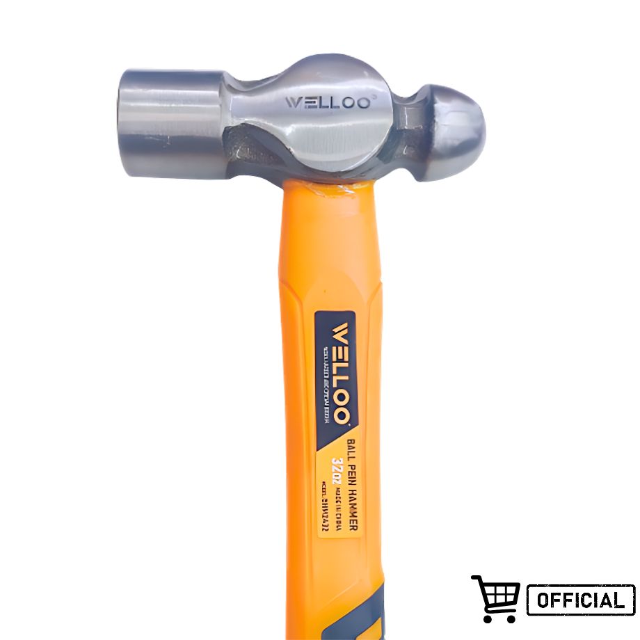 Picture of Ball Pein Hammer Welloo 32OZ,Fiberglass Handle Hammer With Comfortable Handle
