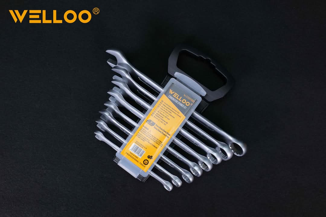 Picture of WELLOO 8PCS COMBINATION SPANNER SET 6MM - 19MM