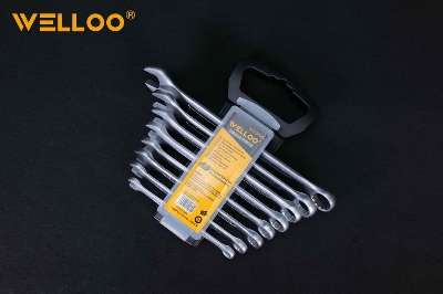 Picture of WELLOO 8PCS COMBINATION SPANNER SET 6MM - 19MM