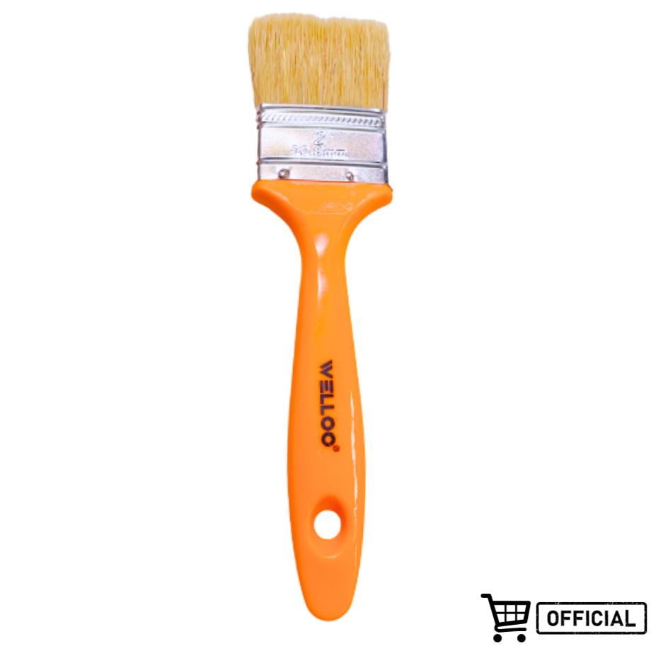 Picture of Welloo Paint Brushes 2" Oil-Based Paint Unique Design Plastic Handle, Paint Brush, Paint Brushes, Professional Brush, Trim Paint Brush, Paintbrush(WellooPBS6320)
