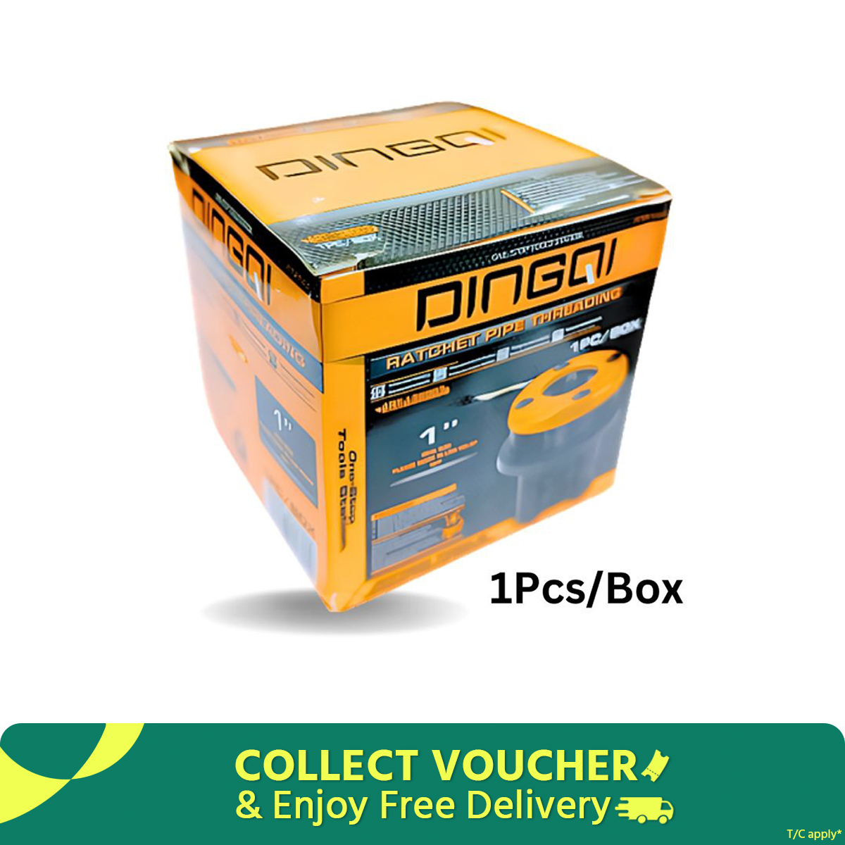 Picture of DingQi 1Inch Pipe Tools Ratchet Die Pipe Threading