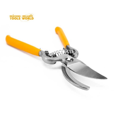 Picture of DingQi 10" Inch Trustworthy Best Quality Manual Hand Garden Pruner Pruning Shears garden scissors