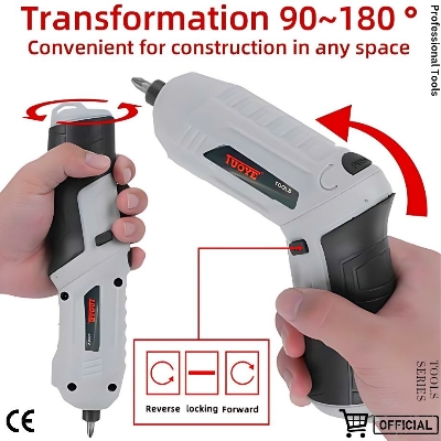 Picture of Tuoye Cordless Screwdriver Tool Set with 47 pcs set
/Screwgun