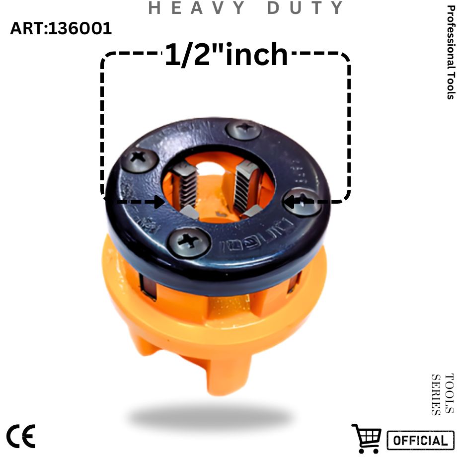 Picture of DingQi 1/2"Inch Pipe Tools Ratchet Die Pipe Threading