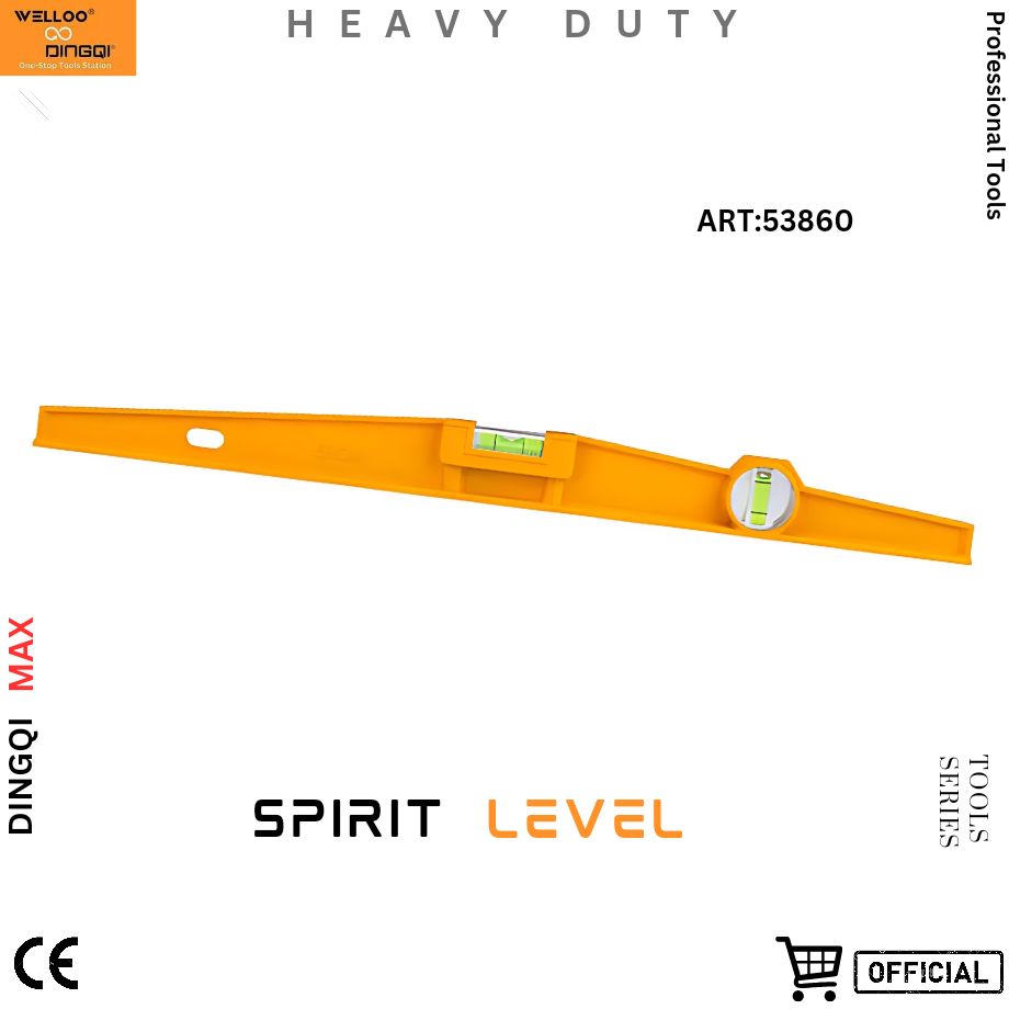Picture of DingQi Hight Quality 600mm Spirit Level for Level Measuring Instrument