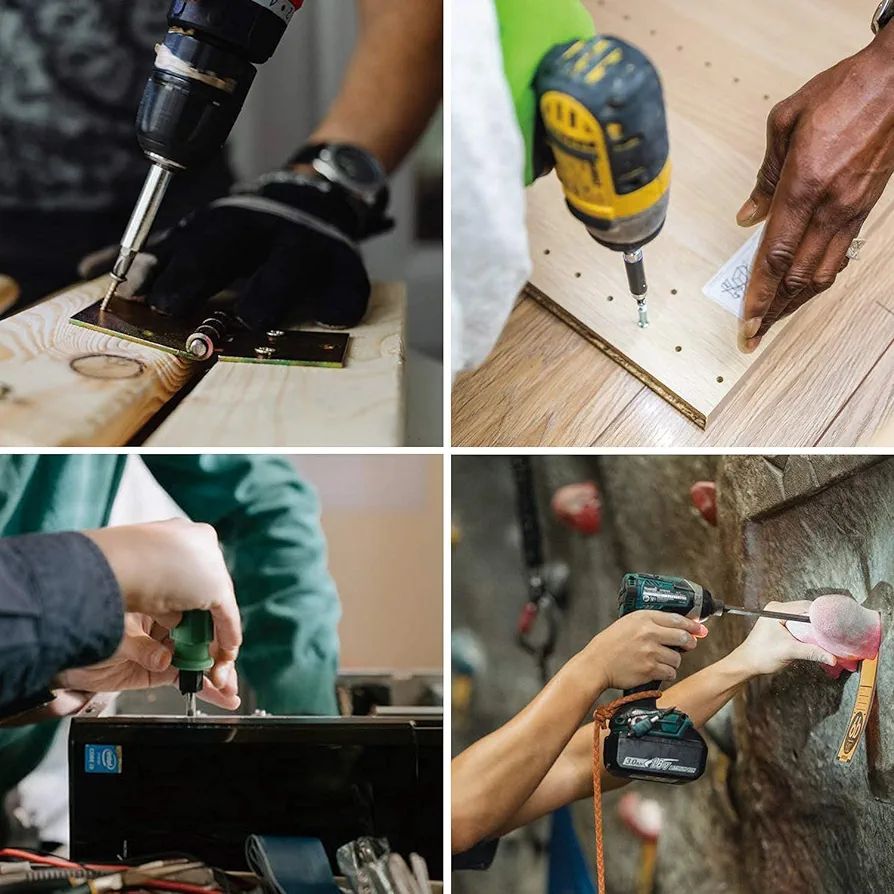 Picture of DingQi Screwdriver Bit Set With Screwing in And Opening Bits,Cordless Screwbit((10pcs)