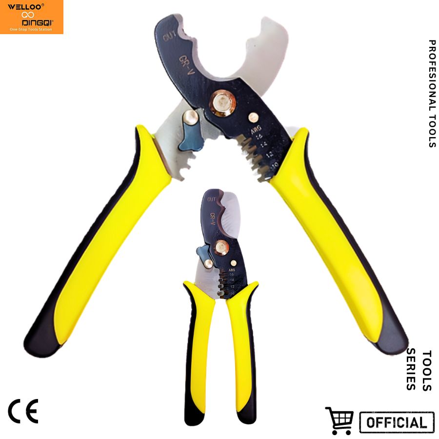 Picture of Multifunctional 8Inch Cable Stripping Shear With Professional Wire Stripper For Multi-purpose Usage