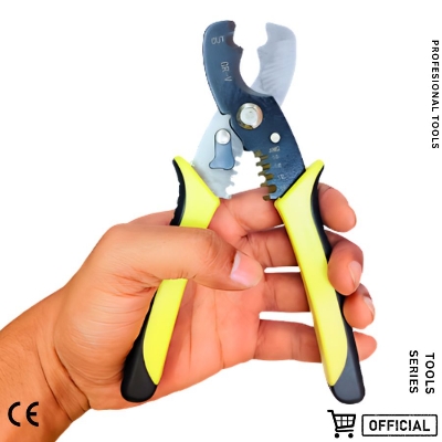 Picture of Multifunctional 8Inch Cable Stripping Shear With Professional Wire Stripper For Multi-purpose Usage