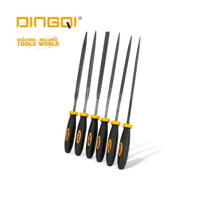 Picture of DINGQI Wholesale 6pcs Metal Flat Files Multipurpose Rasp Needle Files Set Tools