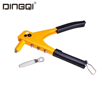 Picture of DingQi Heavy Duty Aluminium Alloy Rivet Gun Carbon Steel Hand Tool Riveter for Auto Repair