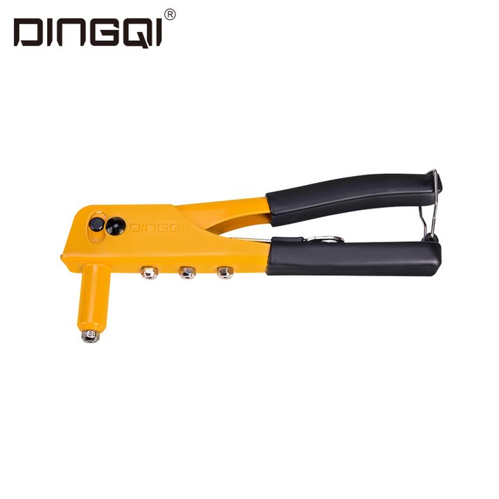 Picture of DingQi Heavy Duty Aluminium Alloy Rivet Gun Carbon Steel Hand Tool Riveter for Auto Repair