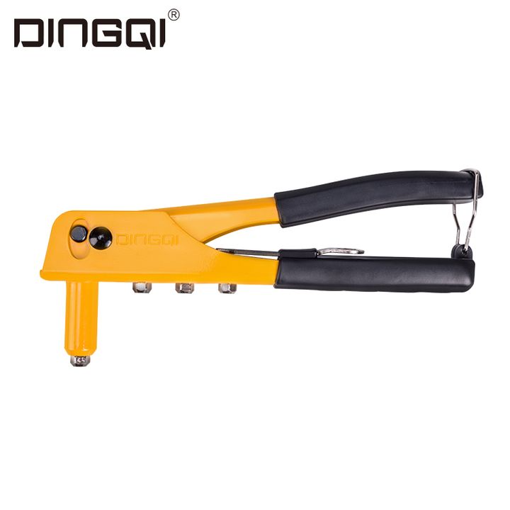 Picture of DingQi Heavy Duty Aluminium Alloy Rivet Gun Carbon Steel Hand Tool Riveter for Auto Repair