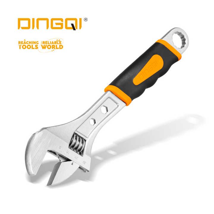 Picture of DingQi OEM High Quality Professional 10" Inch Function Adjustable Wrench Spanner Set