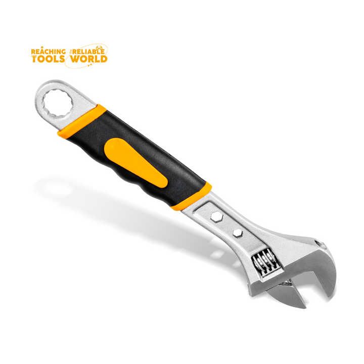 Picture of DingQi OEM High Quality Professional 10" Inch Function Adjustable Wrench Spanner Set