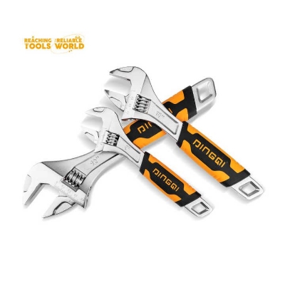 Picture of DingQi OEM High Quality Professional 12" Inch Function Adjustable Wrench Spanner Set