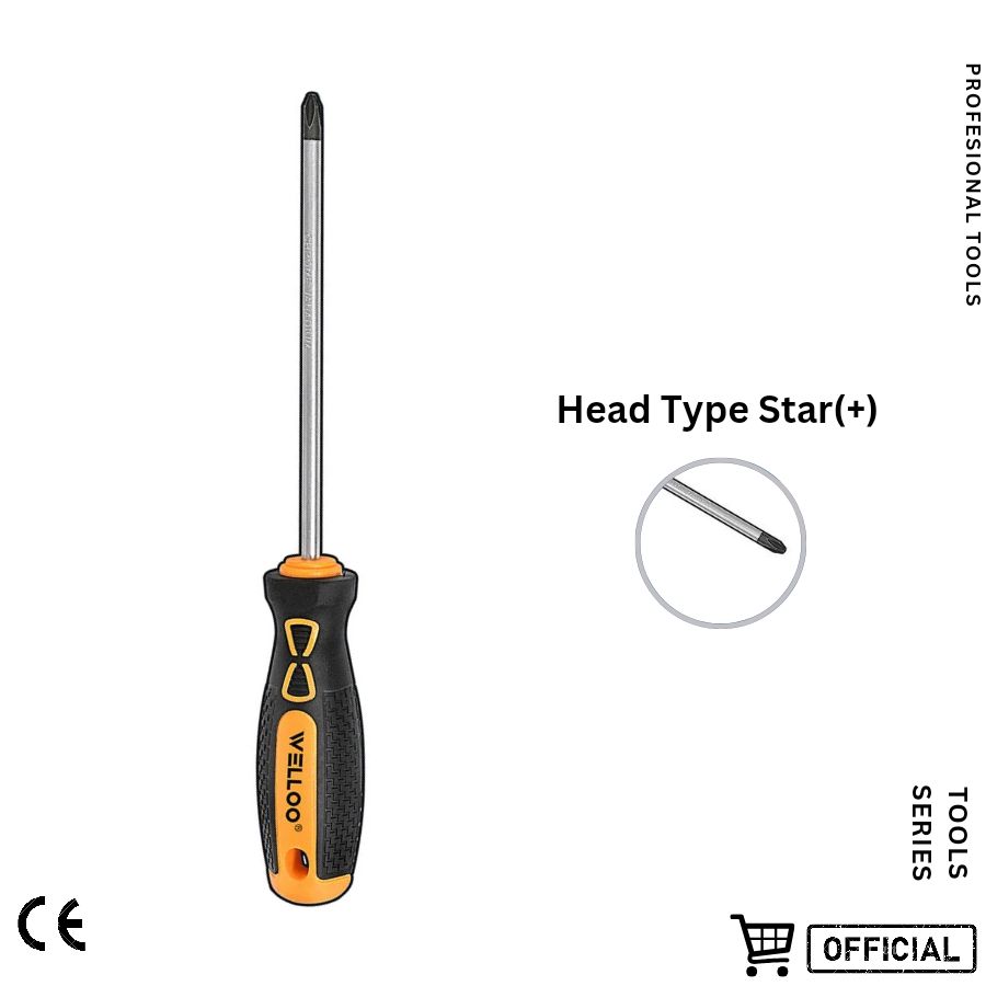 Picture of WELLOO China Factory Supplied Top Quality Phillips Small Magnetic Pocket Screwdriver Tools  (+) PHILLIPS SDR05100PH