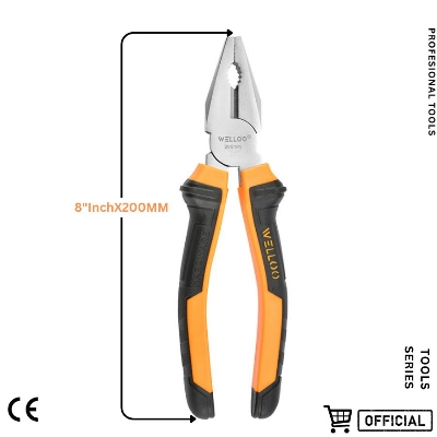 Picture of WELLOO 8" INCH COMBINATION PLIERS HCP18200