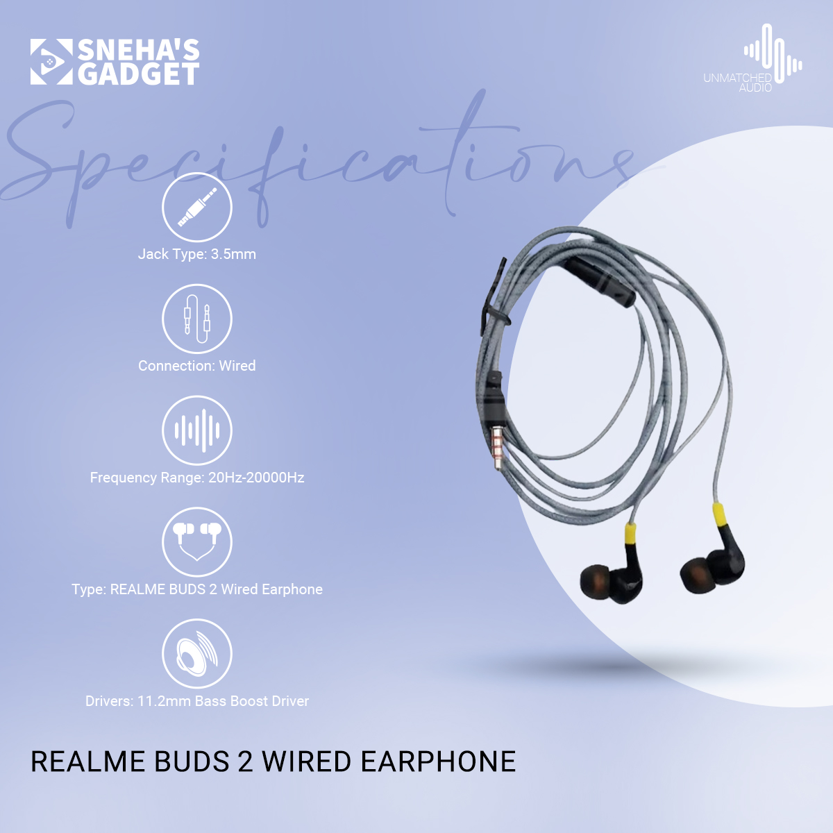 Picture of REALME BUDS 2 Wired Earphone
