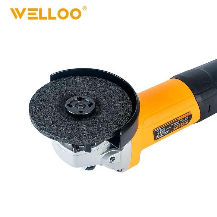 Picture of WELLOO 100mm 760W mini hand Angle grinder for cutting grinding polishing AGD63100