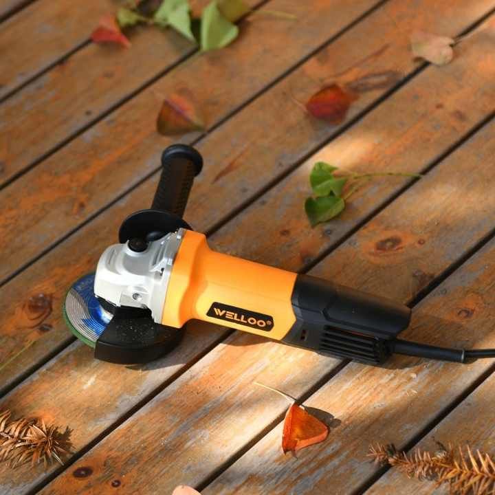 Picture of WELLOO 100mm 760W mini hand Angle grinder for cutting grinding polishing AGD63100