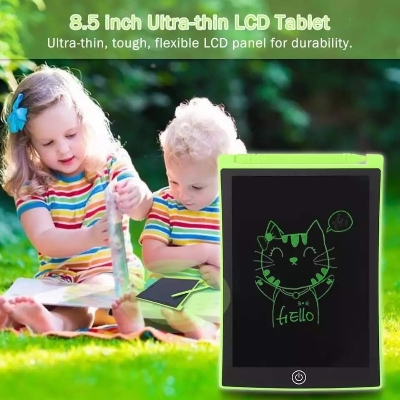 Picture of Kids 8.5 Inches Writing Tablet Graffiti Board Portable LCD Drawing Board Handwriting Pad Saving 100,000 Pieces Paper