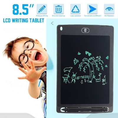 Picture of Kids 8.5 Inches Writing Tablet Graffiti Board Portable LCD Drawing Board Handwriting Pad Saving 100,000 Pieces Paper