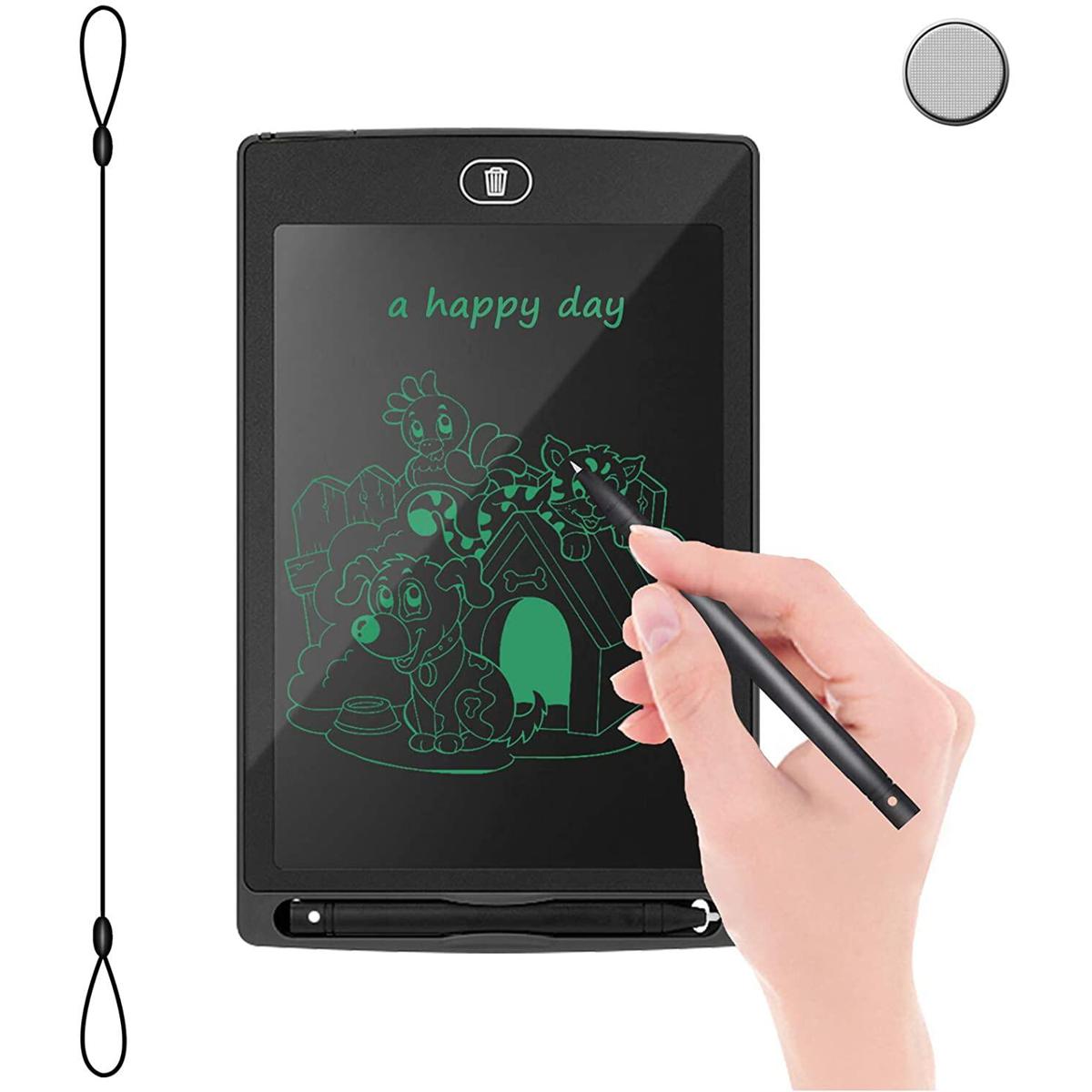 Picture of Kids 8.5 Inches Writing Tablet Graffiti Board Portable LCD Drawing Board Handwriting Pad Saving 100,000 Pieces Paper