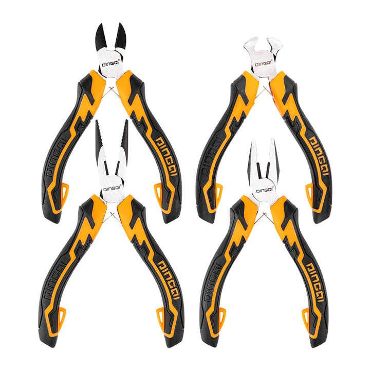 Picture of DingQi 5 Inch High Quality 4 Pcs/Set Mini Pliers