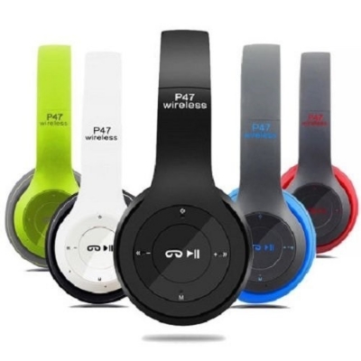 Picture of P47 Wireless Bluetooth Headphone Stereo Earphone with SD Card Slot