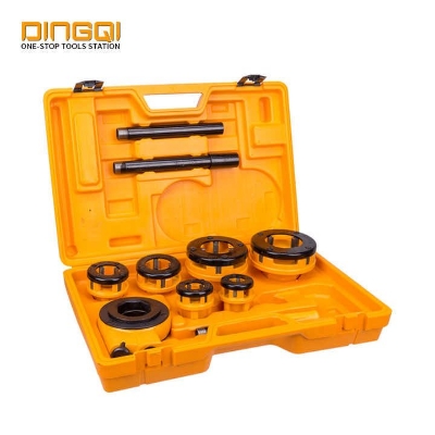Picture of DingQi Professional 6pcs Pipe Tools Ratchet Die Stock Set,Sizes:1/2",3/4",1",1-1/4",1-1/2",2