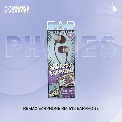 Picture of Remax Earphone Rm 512 Earphone