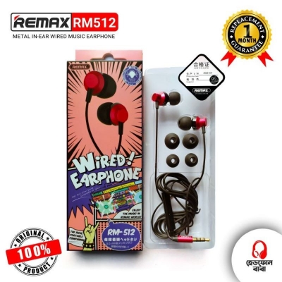 Picture of Remax Earphone Rm 512 Earphone