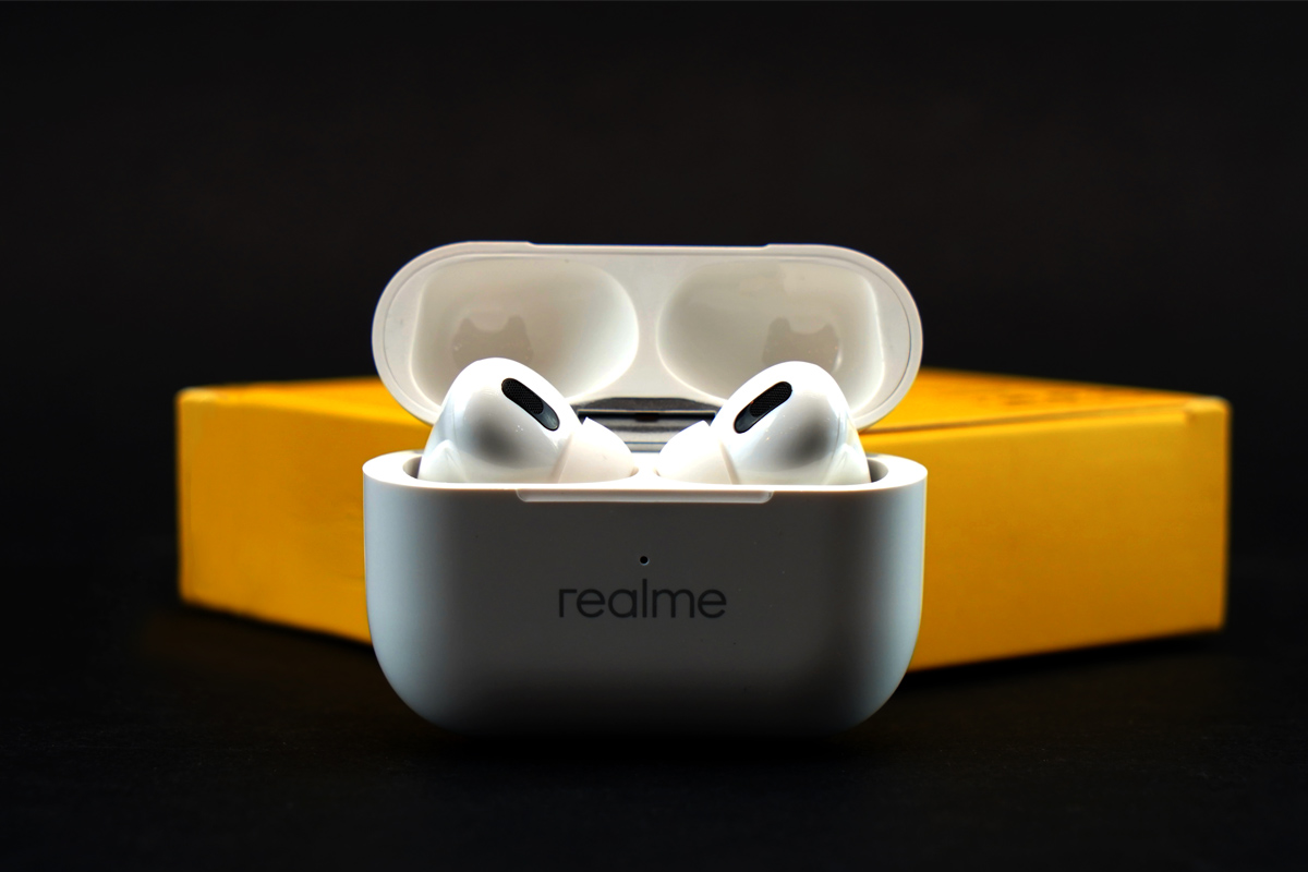 Picture of (Realme) buds air pro Wireless earbuds touch control device - Bluetooth Headphone - Bluetooth Headphone - Bluetooth Headphone