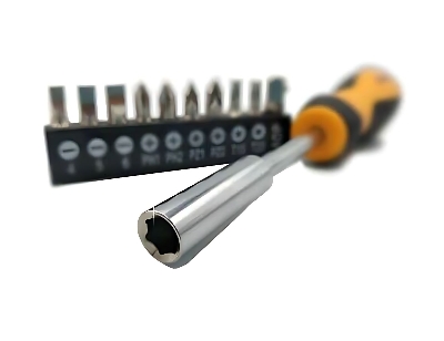 Picture of DINGQI 11 Pcs 25mm Screwdriver Bits Pz2 Profession Screwdriver Bits Set For Multi-purpose