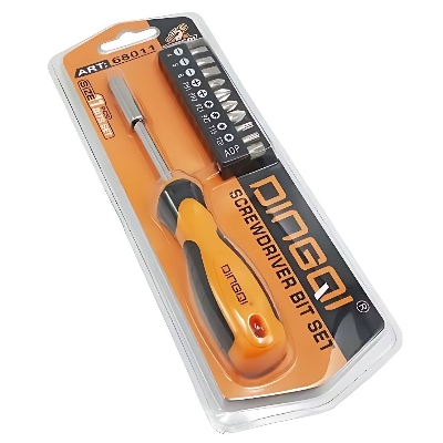 Picture of DINGQI 11 Pcs 25mm Screwdriver Bits Pz2 Profession Screwdriver Bits Set For Multi-purpose