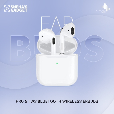 Picture of PRO 5 Tws Bluetooth Earphones Wireless Headset Headphones Stereo Erbuds