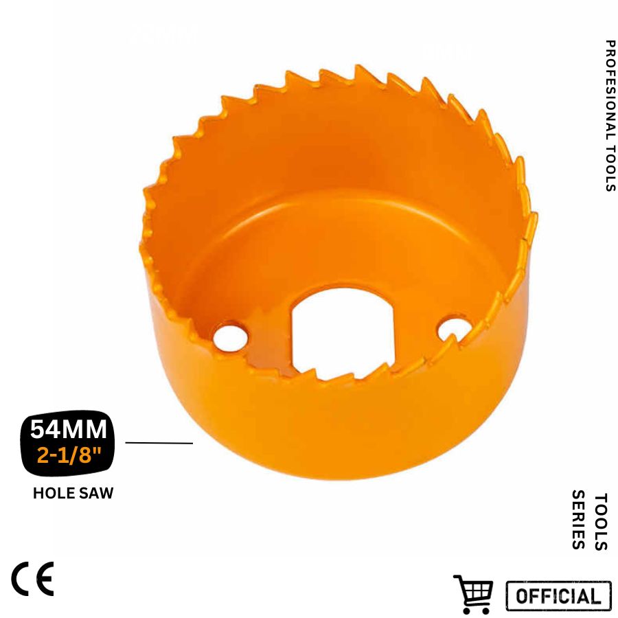 Picture of DINGQI 3pcs Flat Wood Drill Bit Set for Woodworking Carbide Tipped Hole Saw